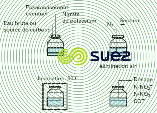 essai de dénitrification