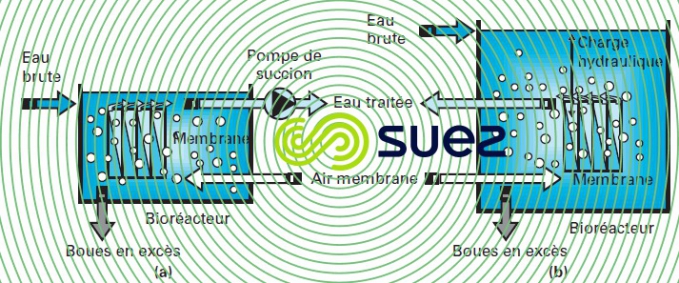 Bioréacteurs membranes immergées