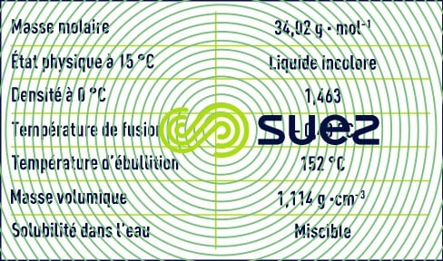 Propriétés peroxyde hydrogène