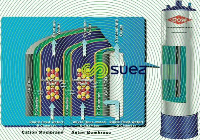 cation membrane - anion membrane 1