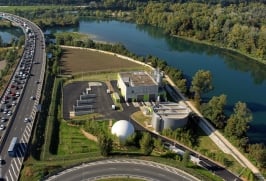 station épuration eaux usées La Feyssine France