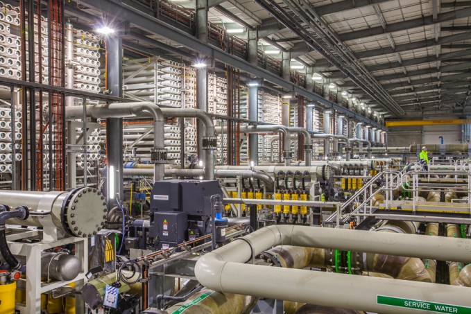 Usine de dessalement de Barcelone