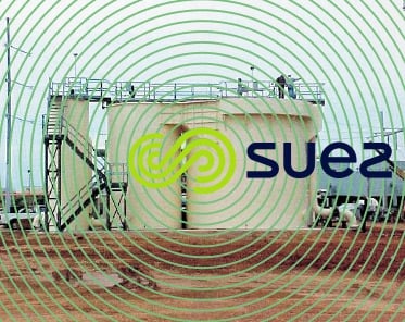 Densadeg en clarification alimentation tour de refroidissement